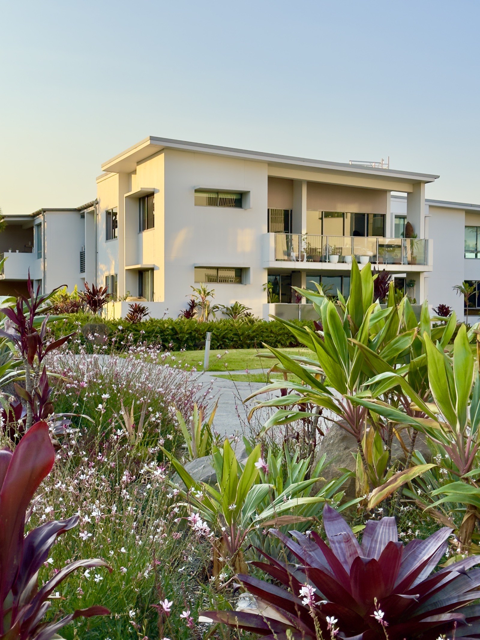 Modern apartment building in Queensland