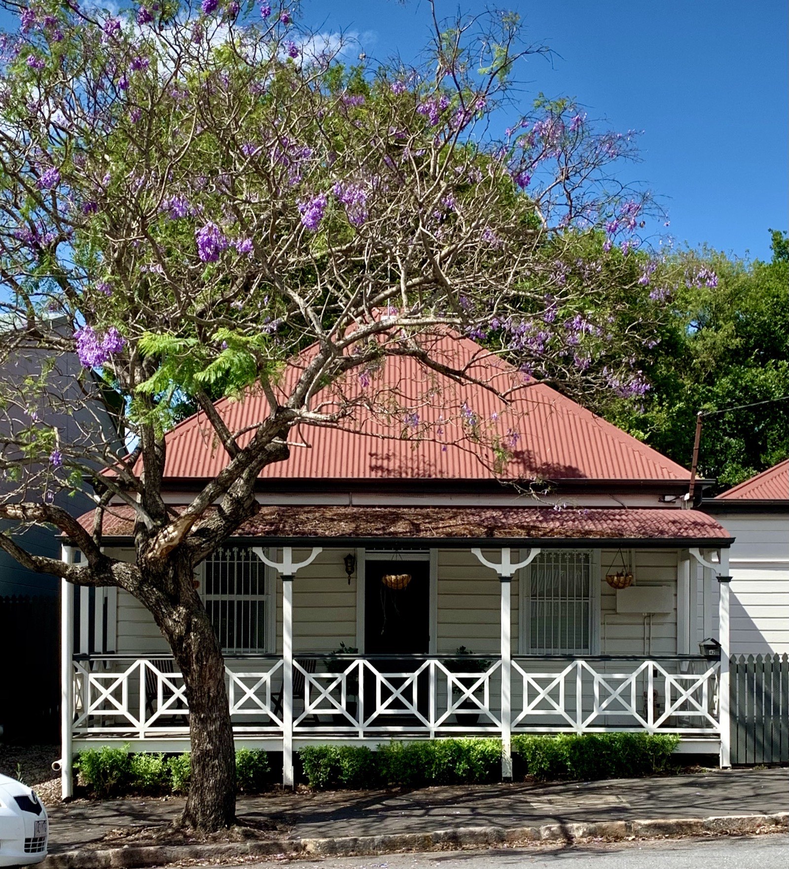Queenslander-style house in New Farm, Queensland
