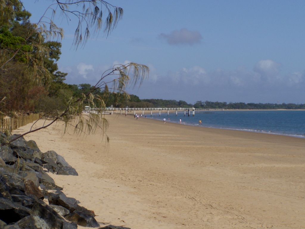 Hervey Bay beach near Scarness