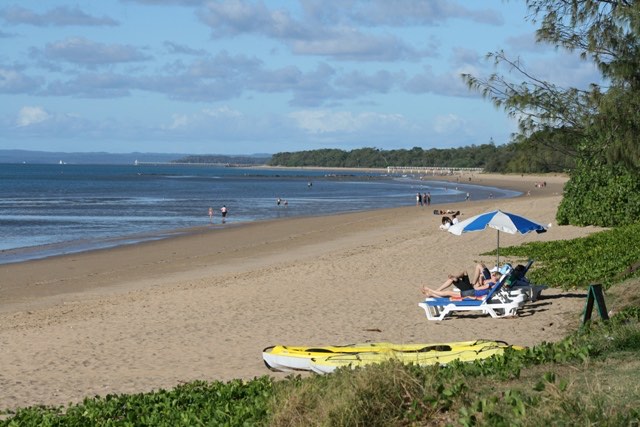 Hervey Bay beach near Torquay